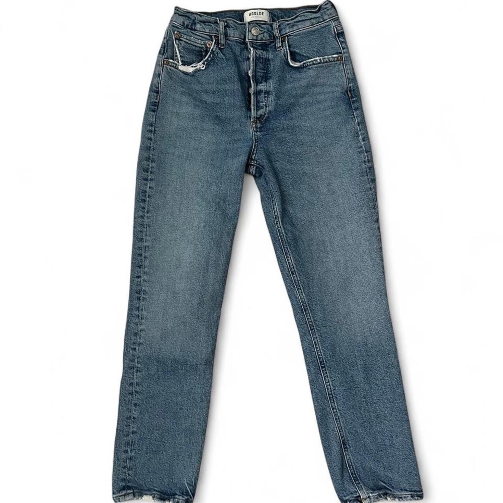AGOLDE RILEY CROP JEANS SIZE 25